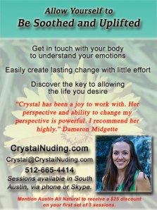 Crystal Nuding - Be Soothed and Uplifted